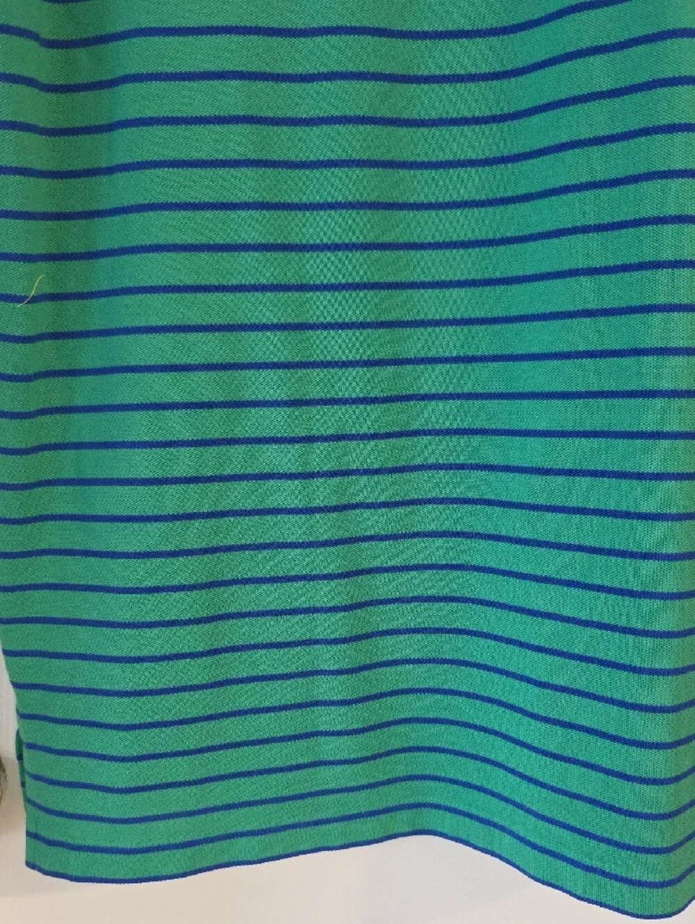 Polo Golf Ralph Lauren Green & Blue Striped Shirt Size XL